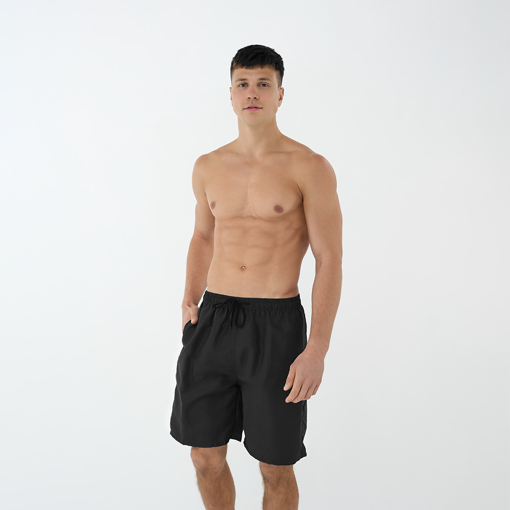 GALANTE Шорты мужские с сеткой, 100% полиэстер, р-р XL-XXL, черный, ВЛ25-05, арт.№ 331-309