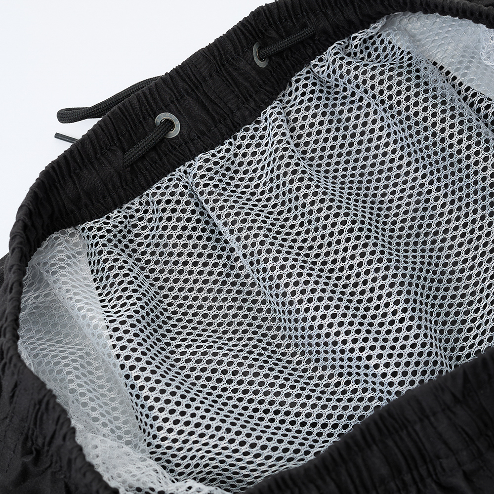 GALANTE Шорты мужские с сеткой, 100% полиэстер, р-р XL-XXL, черный, ВЛ25-05, арт.№ 331-309