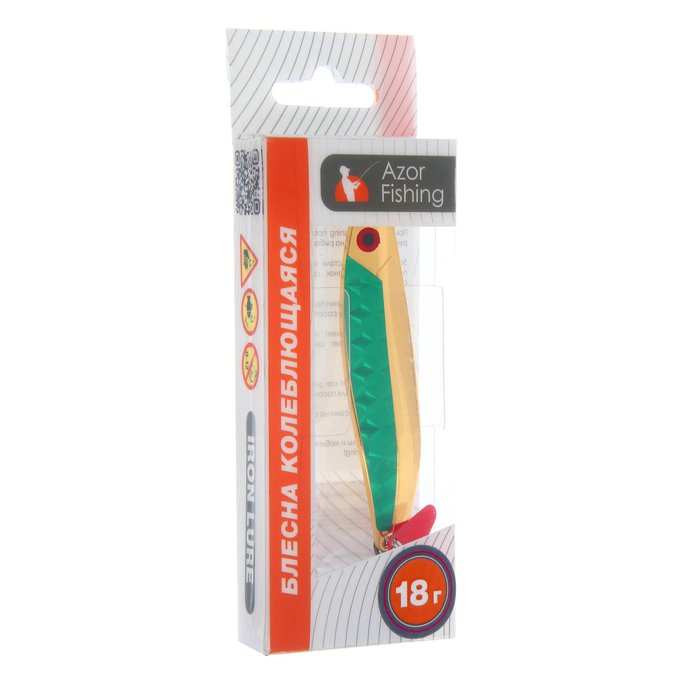 Блесна колеблющаяся тм AZOR FISHING, 70мм, 18гр, арт.№ 145-226
