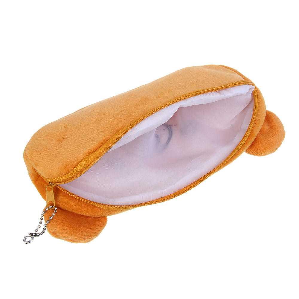 Пенал мягкий фигурный, 20х10см, полиэстер, декор, 4 дизайна, арт.№ 238-446