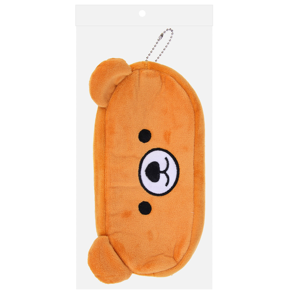 Пенал мягкий фигурный, 20х10см, полиэстер, декор, 4 дизайна, арт.№ 238-446