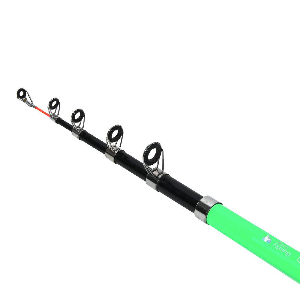 Спиннинг "Найт" тм AZOR FISHING, телескоп., файбергласс, 2,4м, тест 30-60гр, арт.№ 149-058