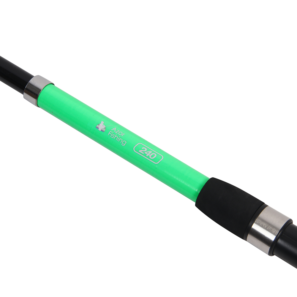 Спиннинг "Найт" тм AZOR FISHING, телескоп., файбергласс, 2,4м, тест 30-60гр, арт.№ 149-058