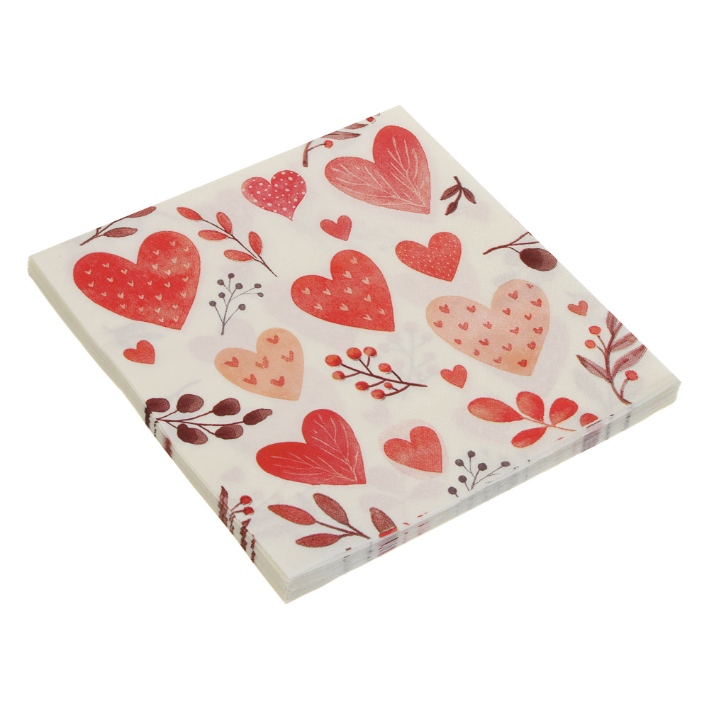 Набор салфеток бумажных тм Fntastic 18x18 см, бумага, 12 шт, арт.№ 530-464