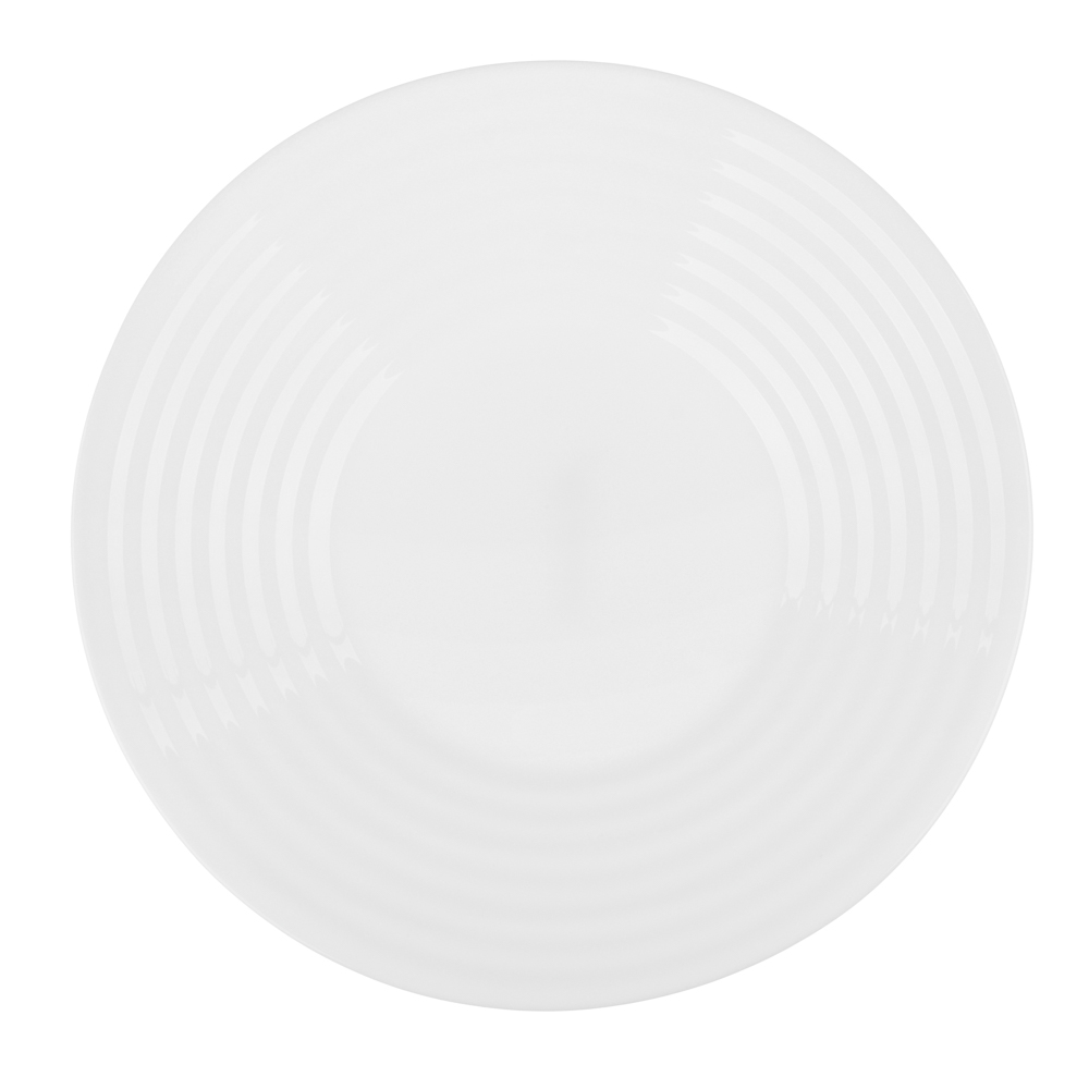 MILLIMI Бароло Тарелка закусочная 19см белая опаловое стекло, арт.№ 818-370
