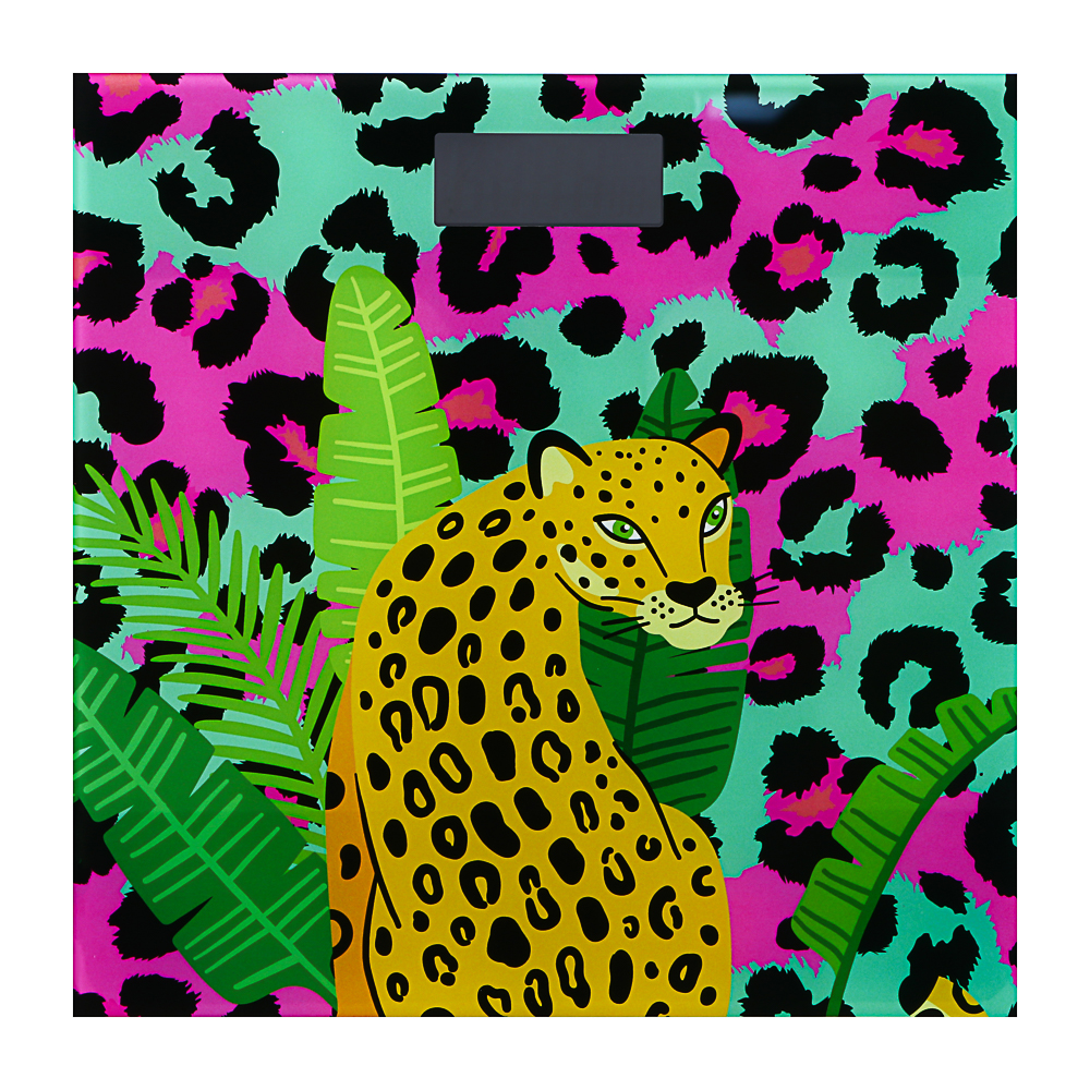 LEBEN Весы напольные электронные Modern Style, ЖК-дисплей, макс. нагр. до 180кг, 26х26 см, арт.№ 252-087