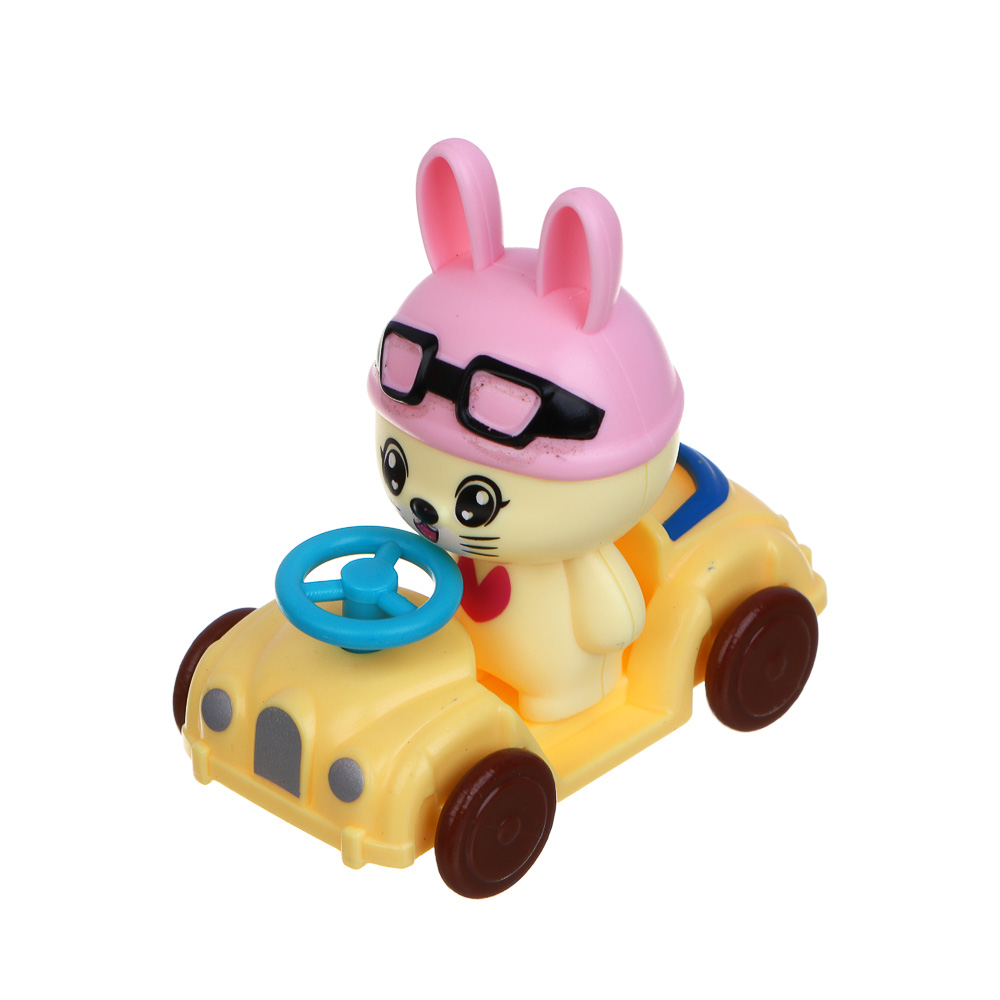 ИГРОЛЕНД Набор аксессуаров для питомца "Счастливая семья" Веселые зайчики, ABS,16,5х9х11,7см, 4 диз, арт.№ 295-259