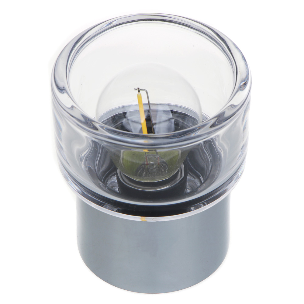 Светильник LED, 8х8х6 см, металл, стекло, 2xААА, арт.№ 695-052