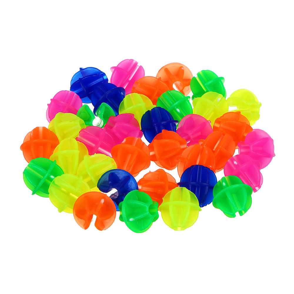 SILAPRO Набор украшение на спицы велосипеда, 36шт, пластик, арт.№ 195-119