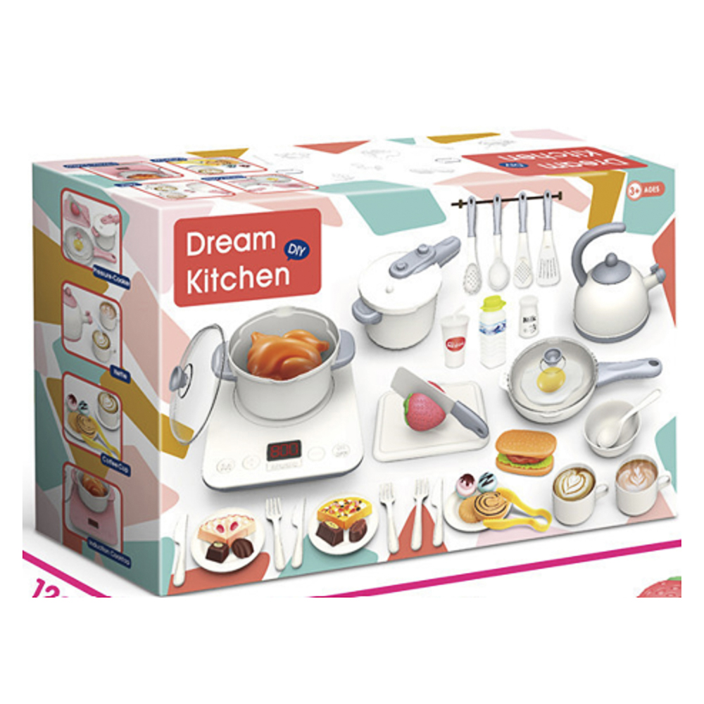 Игровой набор посуды, 53 предмета, ABS, Н32, тм ИГРОЛЕНД, 3+, арт.№ 294-240