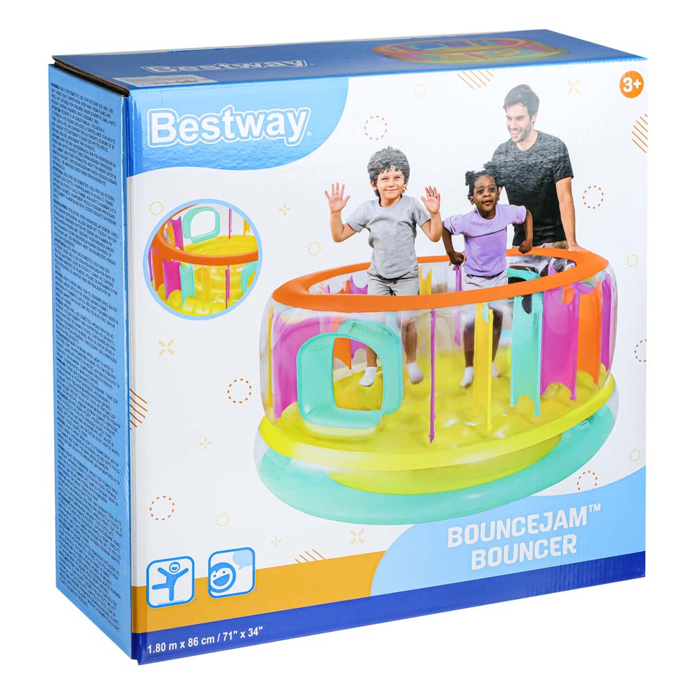 BESTWAY Батут BOUNCEJAM, 180x86 см, 52262, арт.№ 029-013