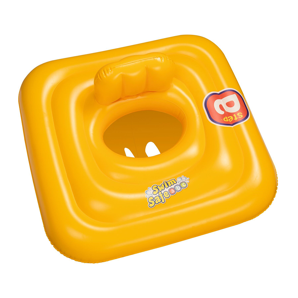 BESTWAY Плотик надувной c сиденьем, Swiм Safe, 76х76 см, 32050, арт.№ 091-102