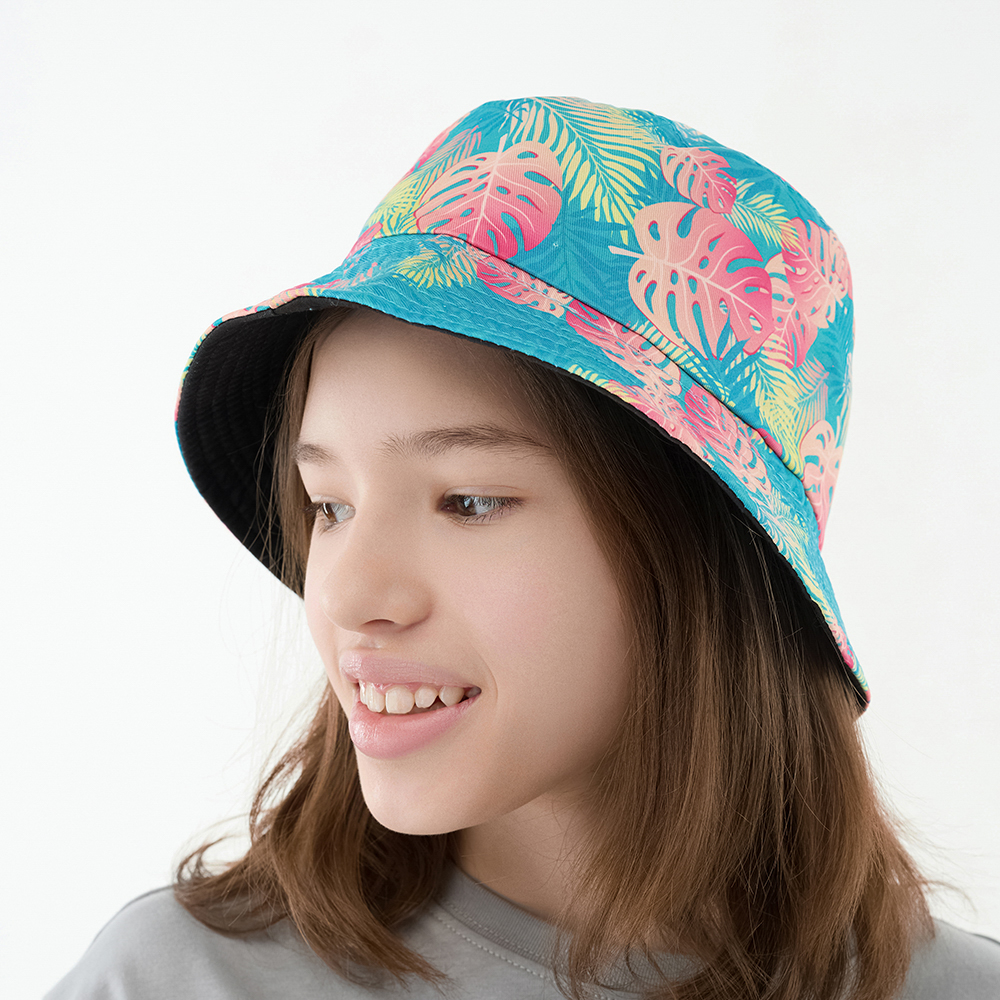 GALANTE Панама подростковая, р.56, 100% полиэстер, листья, ВЛ25-07, арт.№ 314-906