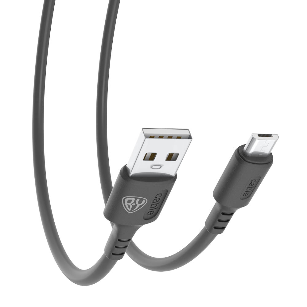 Кабель для зарядки USB(A)-microUSB BY Fusion, 18Вт, 1 м, 3A, TPE, черный, арт.№ 931-625