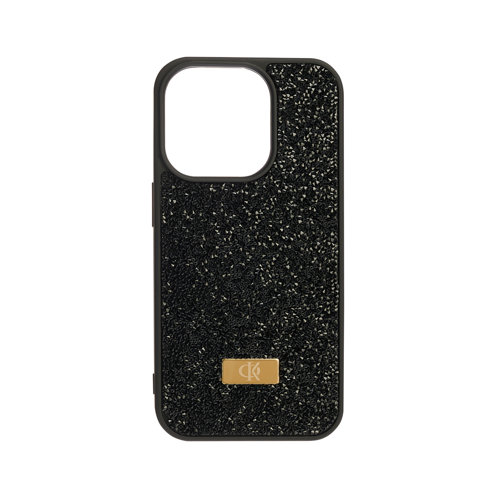 BY Ф.Киркоров Чехол КРИСТАЛЛЫ, для iPhone 15PRO MAX, материал TPU, чёрный, арт.№ 470-004
