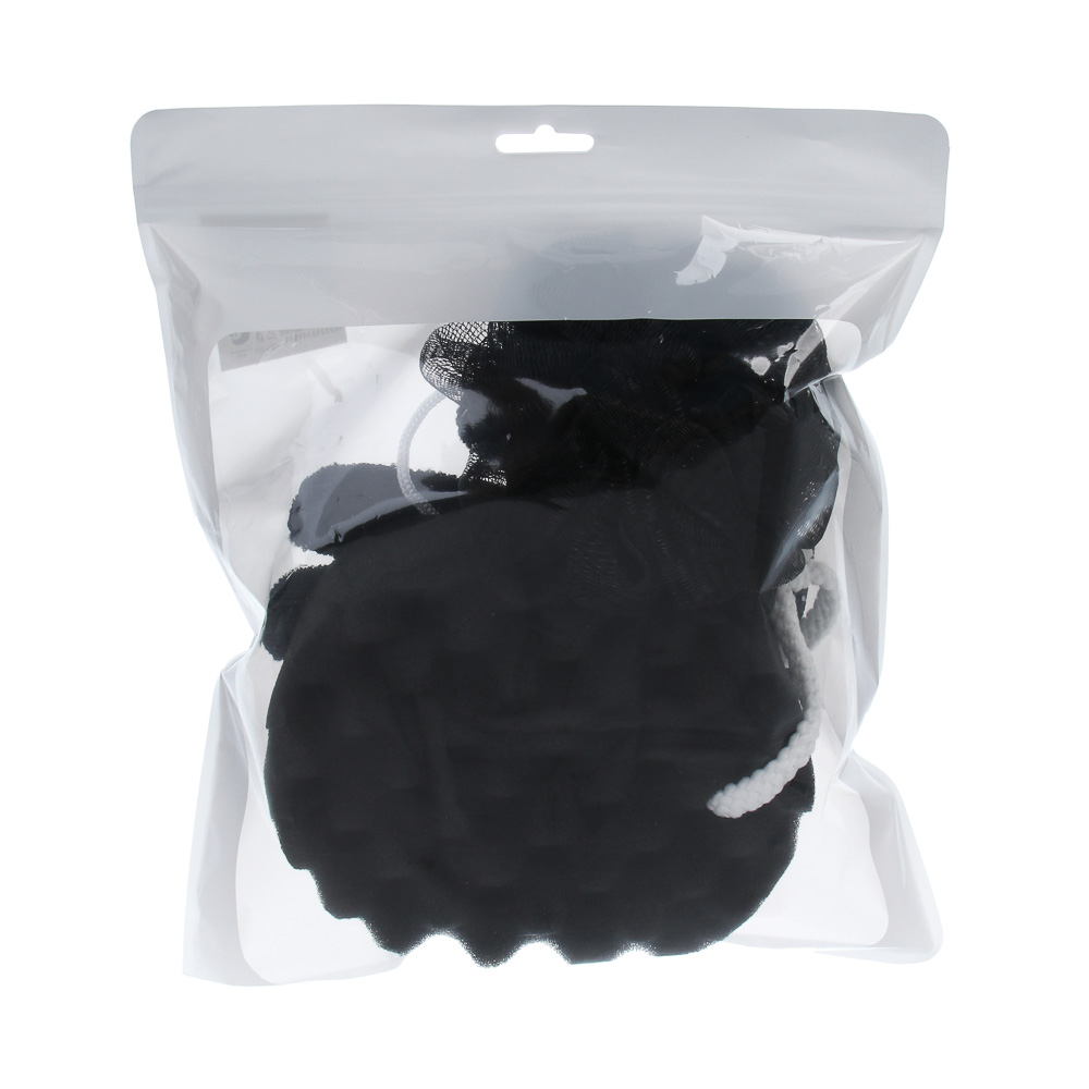 ЮL Набор 3 штуки: губка поролон, перчатка скрабер, мочалка шар, 2 цвета, МС24-09, арт.№ 361-153