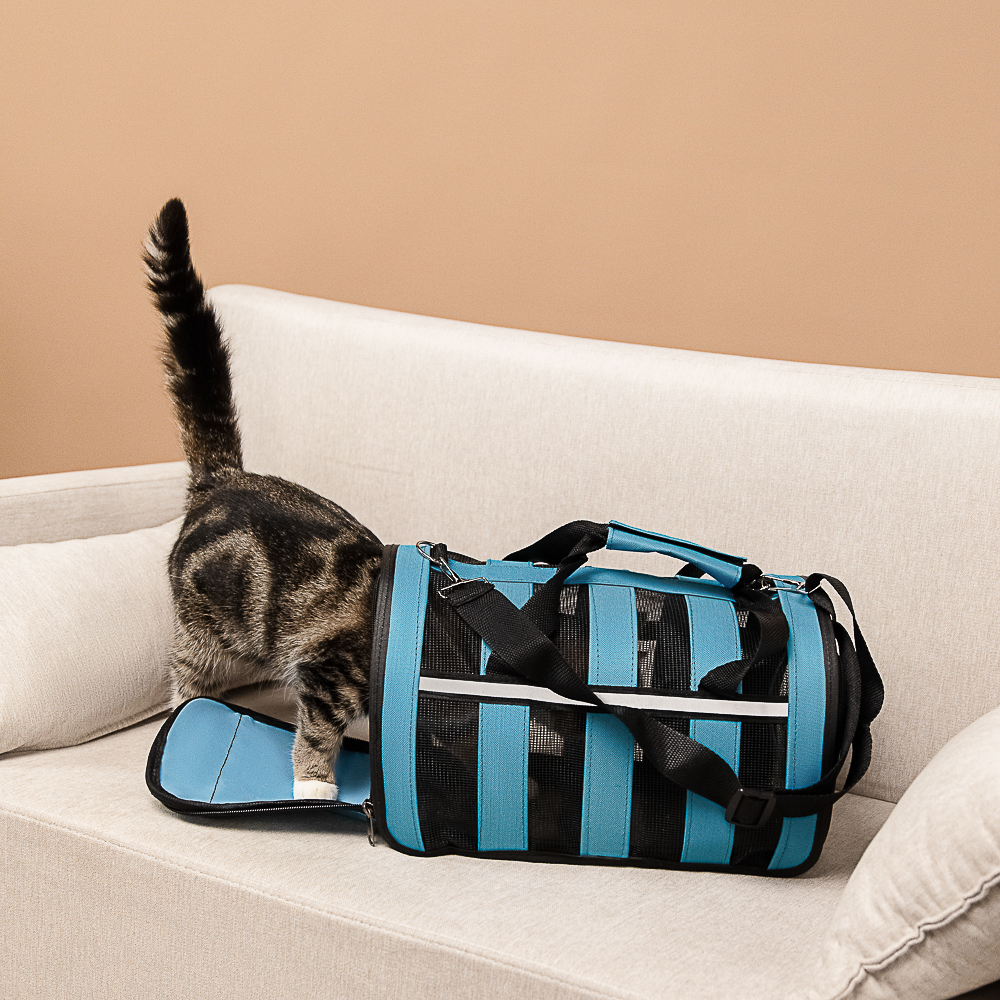 VETTA Переноска для домашних животных, ПЭ, 33,5х24х21 см, арт.№ 273-082