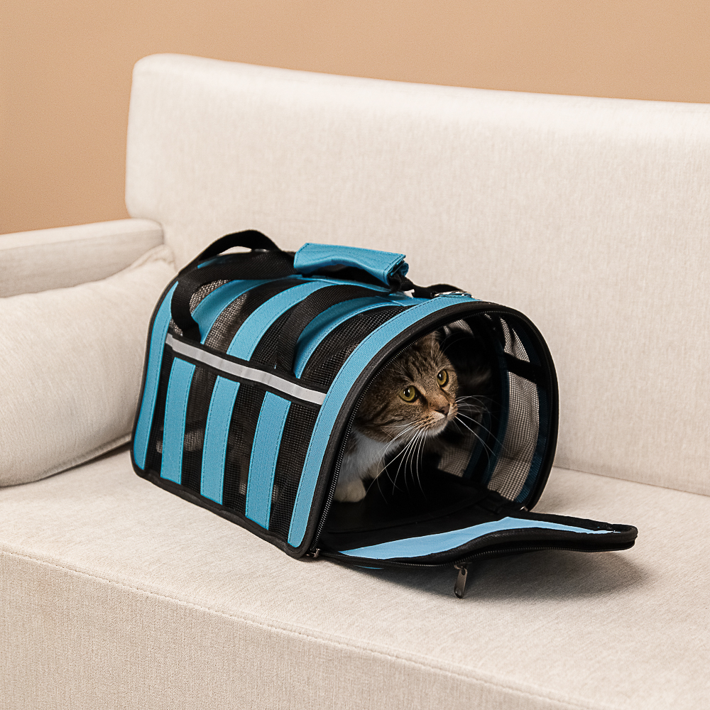 VETTA Переноска для домашних животных, ПЭ, 33,5х24х21 см, арт.№ 273-082