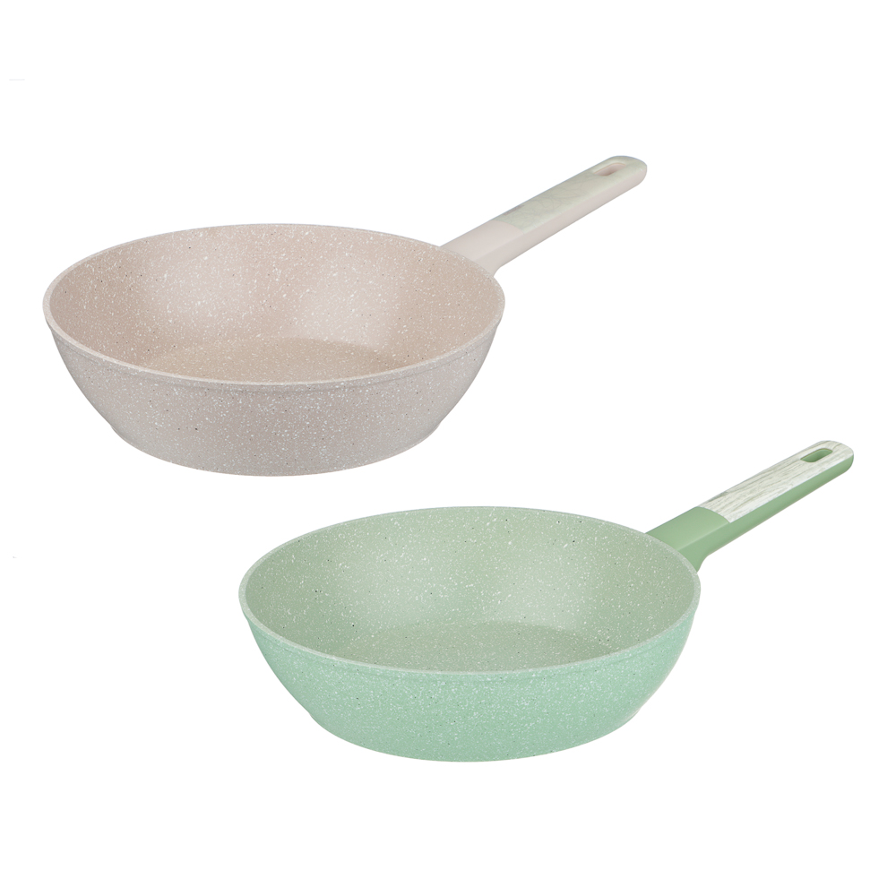 SATOSHI Дейзи Сотейник литой d=26см, антипригарное покрытие мрамор, индукция, арт.№ 846-720