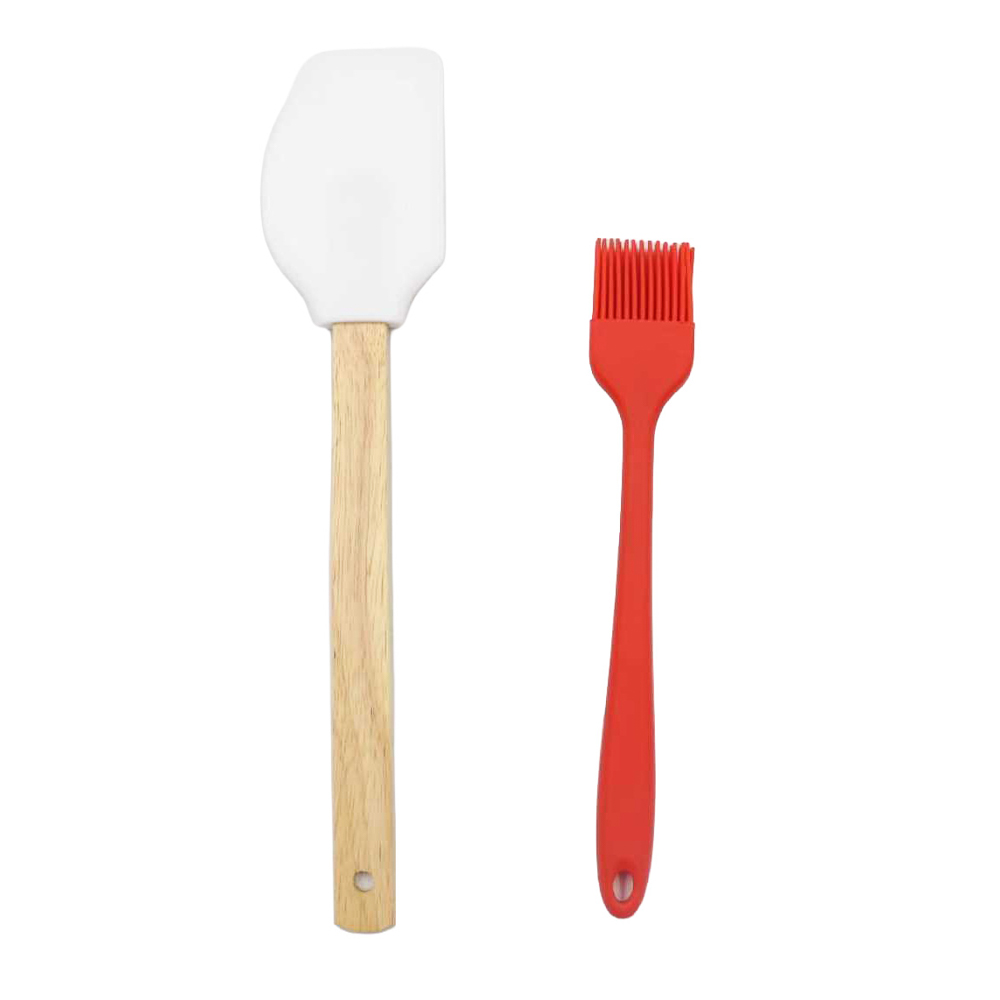 Набор тм SATOSHI 2 пр., кисточка кондитерская, лопатка, силикон, арт.№ 856-233