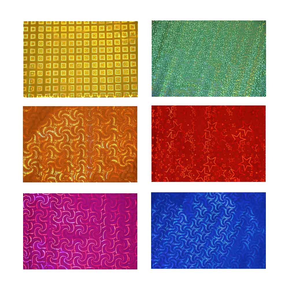 Пленка тм Fntastic для подарка односторонняя, 70x100см, 17 мкм, 6 диз., арт.№ 570-083