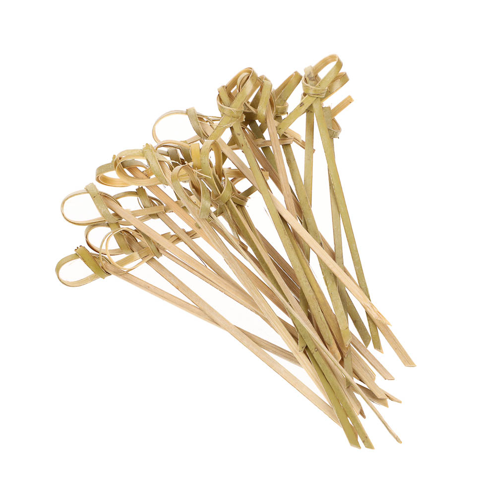 Набор шпажек бамбуковых тм Fntastic, 24 шт, 10,5 см, закрученные, арт.№ 349-615
