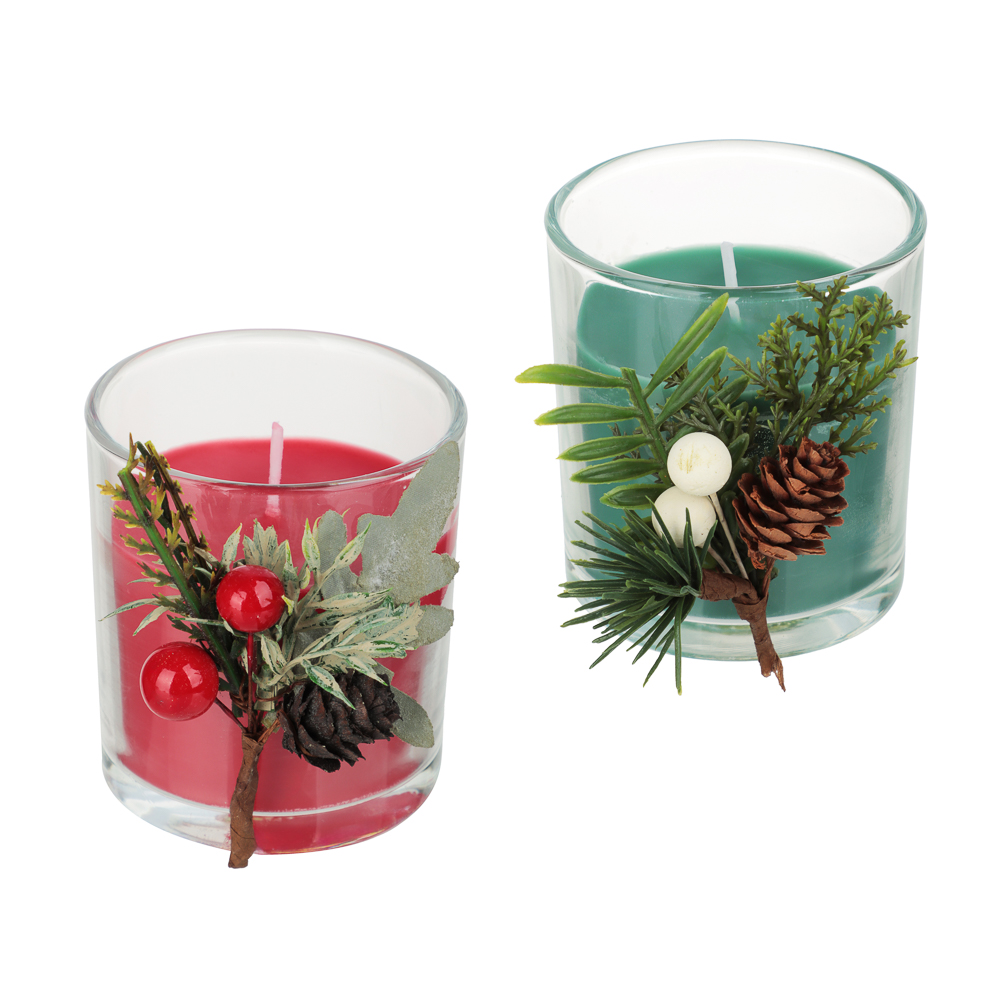 NEW GALAXY Ароматизированная свеча дикий мандарин, соленая карамель, арт.№ 778-237