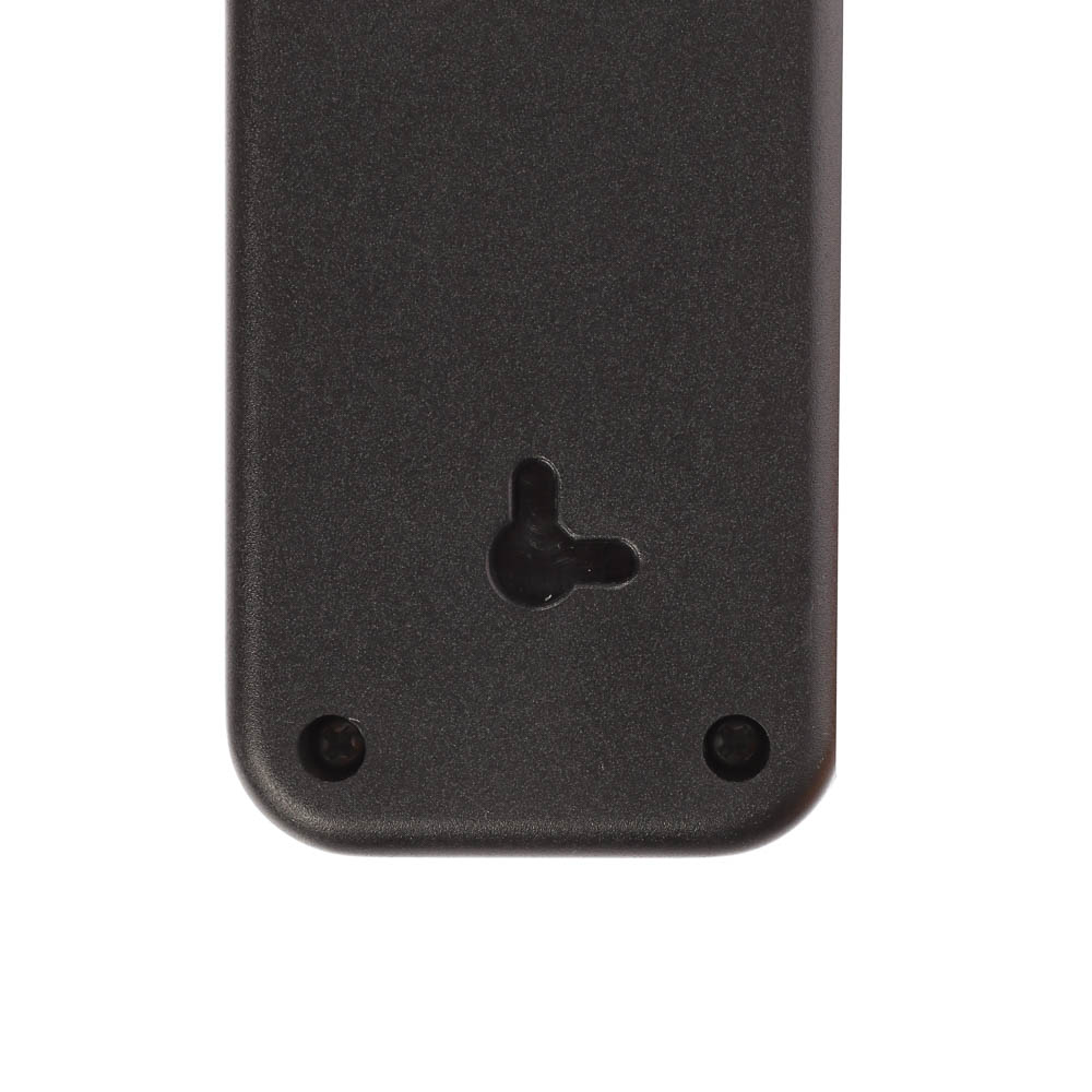 Удлинитель, сетевой фильтр 5 гнезд 3м BY Black, 2*USB, 1*type-C,выкл., 2500Вт, чёрный, арт.№ 907-277