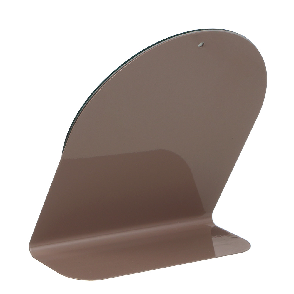 ЮНИLOOK Тинес Зеркало настольное на металлической подставке, железо, стекло 17х15х5,5см, беж, арт.№ 301-275