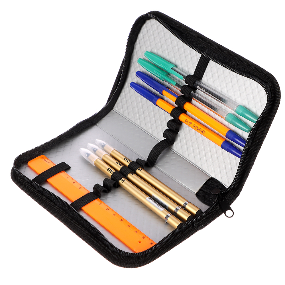 Пенал школьный жесткий прямоугольный "Панда/Рэйсинг Тим ", 1 отделение, 19х11,5 см, ламинированный картон, арт.№ 524-244