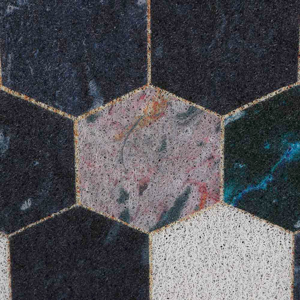 Коврик вырезной тм VETTA Соты, 80х120см, 2 дизайна, арт.№ 466-416