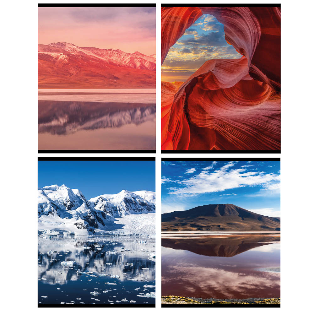 Тетрадь 48 л. ClipStudio А5, в клетку, блок №1, обложка мел.бумага 120 г/м2, скрепка, арт.№ 578-186