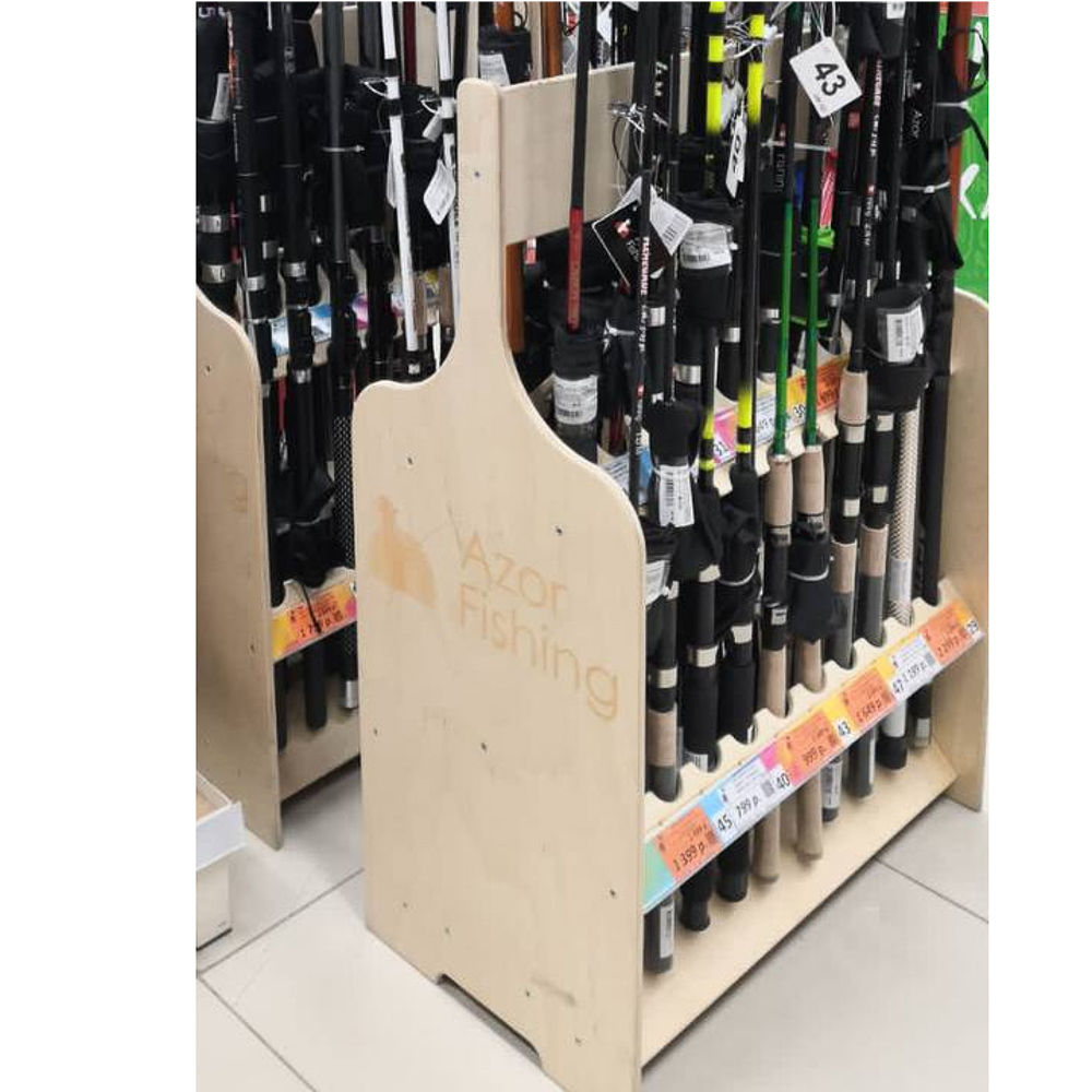 AZOR FISHING Стойка для комбинированного хранения удилищ, под 40 шт, 34,5х87,5х59cм — купить в МПР AZOR FISHING Стойка для комбинированного хранения удилищ, под 40 шт, 34,5х87,5х59cм, арт.№ 149-173