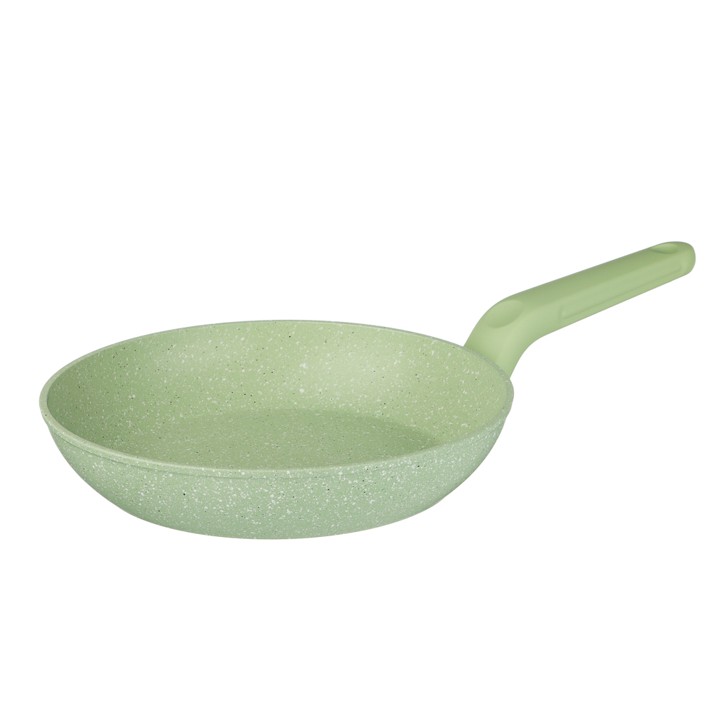 SATOSHI Эмери Сковорода литая d=24см, антипригарное покрытие мрамор, индукция, 3 цвета, арт.№ 846-741