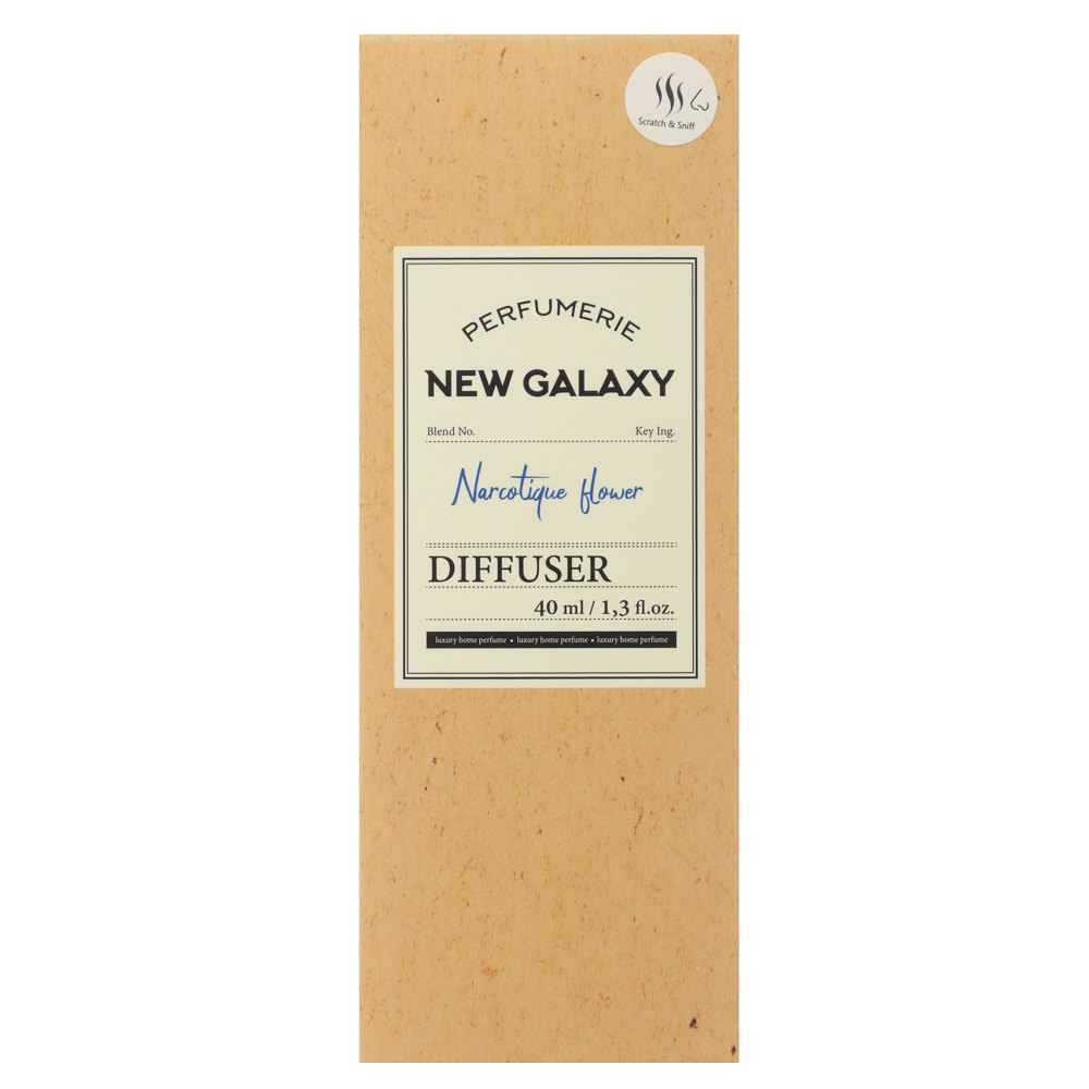 NEW GALAXY Диффузор Perfumerie, Narcotique flower, 40мл, арт.№ 778-250