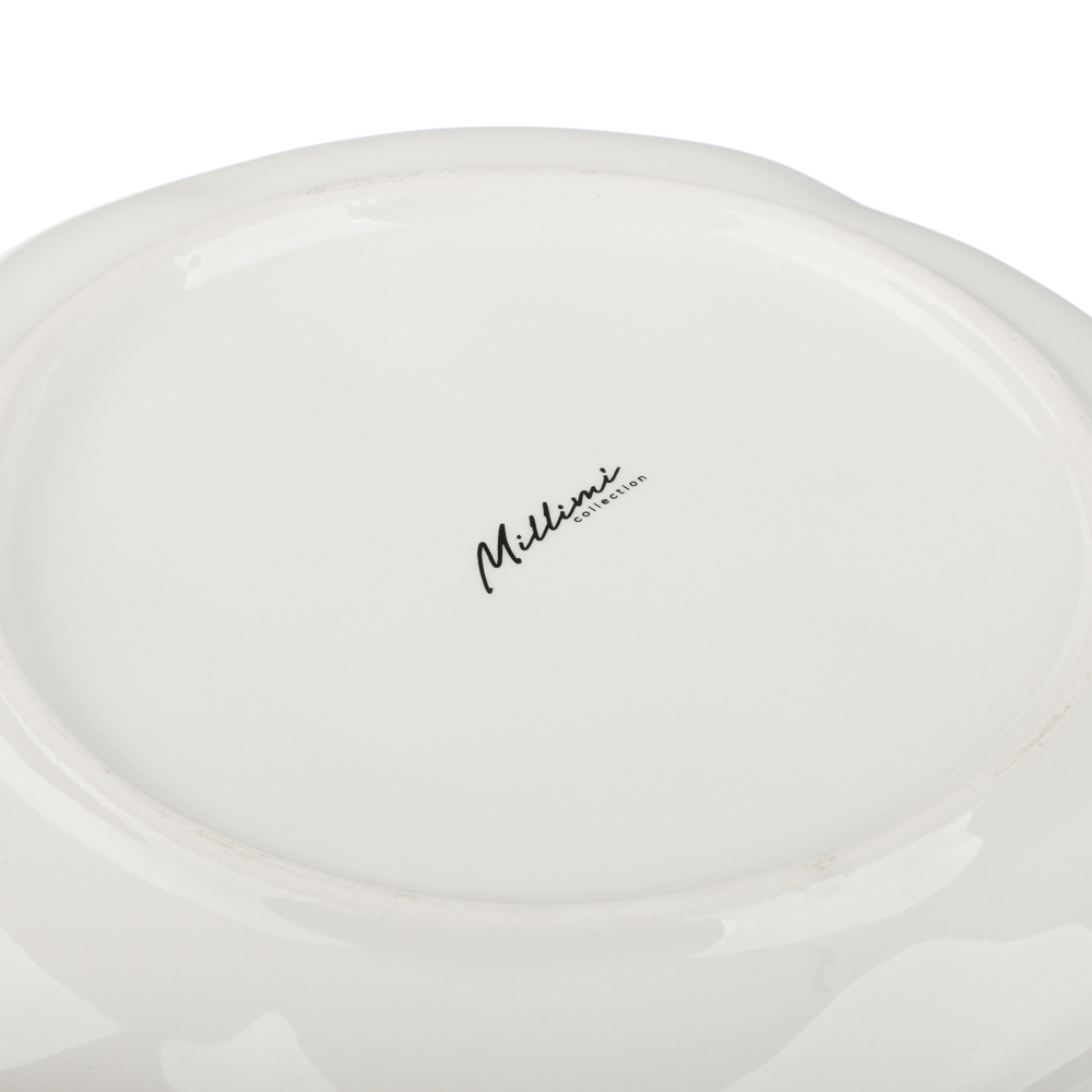 MILLIMI Земляника Тарелка, 21,5х2,5см, керамика, арт.№ 824-202