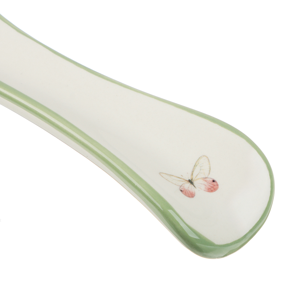 MILLIMI Земляника Подставка под ложку, 24х9х2,5см, керамика, арт.№ 824-203