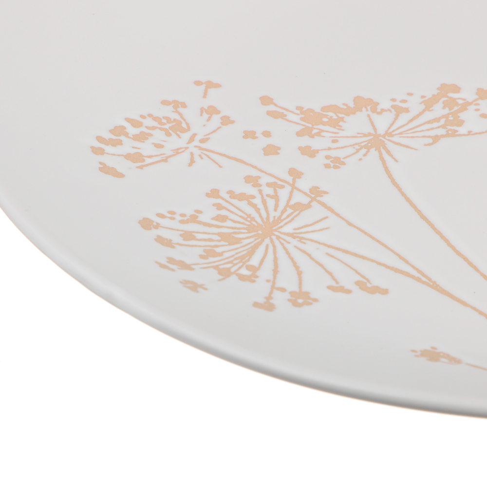 MILLIMI Амми Тарелка подстановочная, 26,5см, белый, арт.№ 824-205