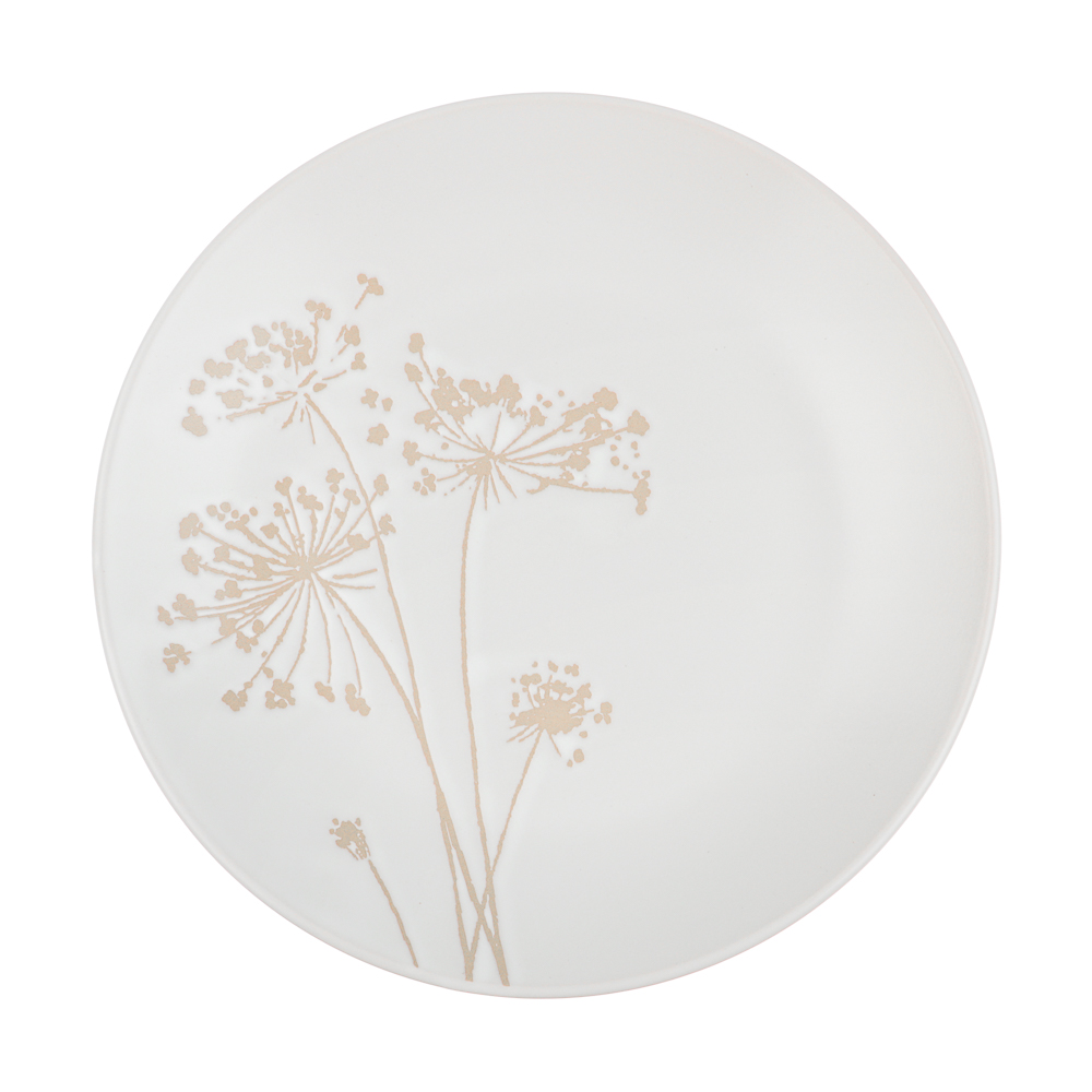 MILLIMI Амми Тарелка закусочная, 19,5см, белый, арт.№ 824-206