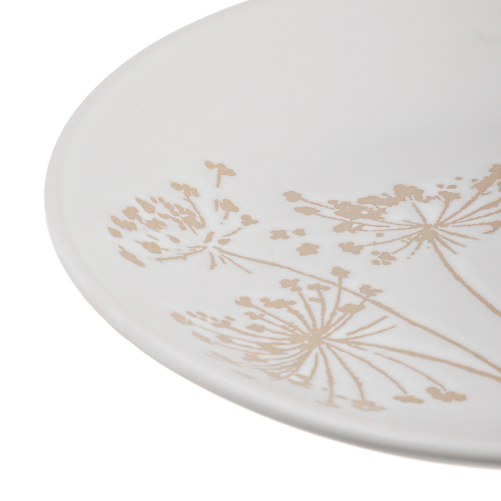 MILLIMI Амми Тарелка закусочная, 19,5см, белый, арт.№ 824-206