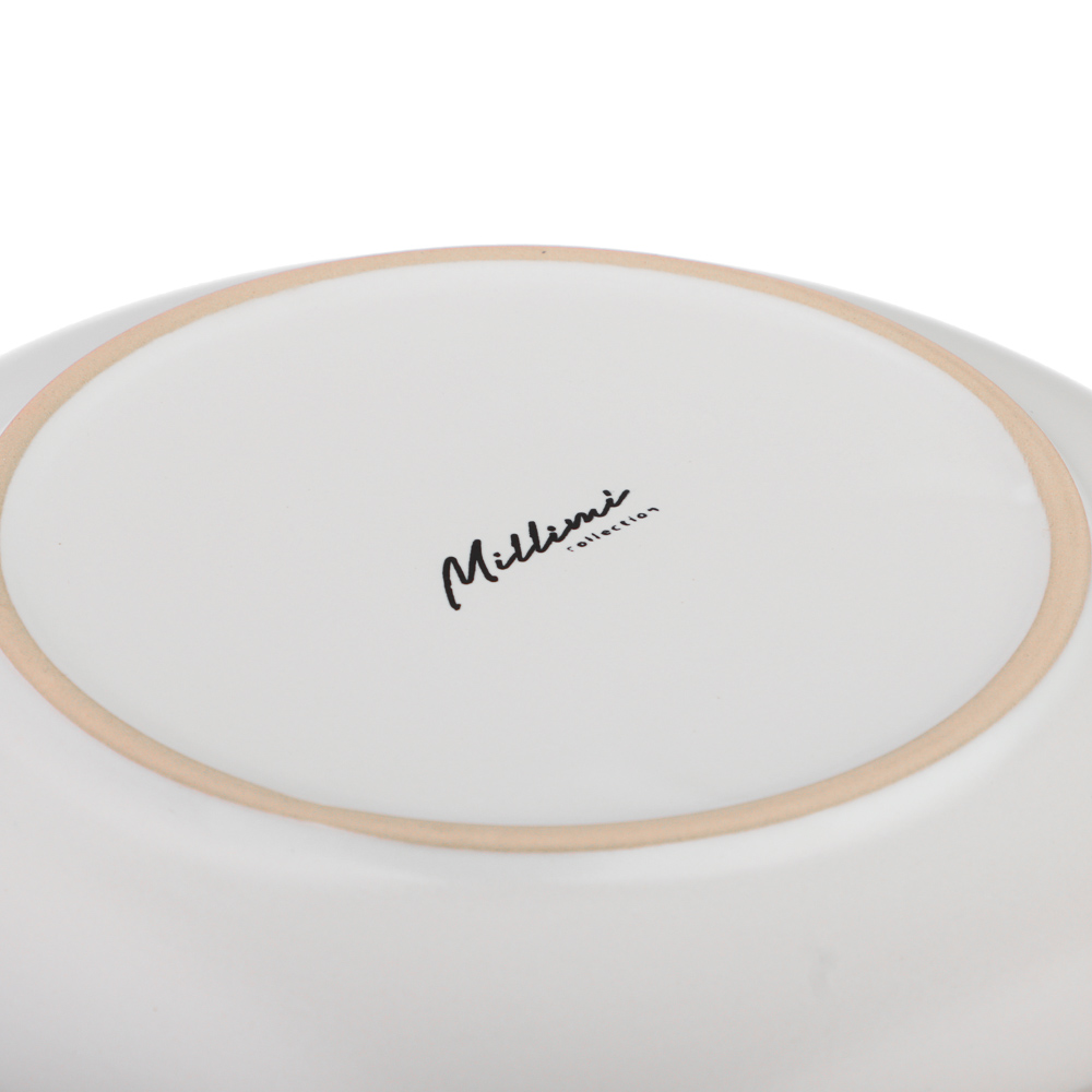 MILLIMI Амми Тарелка закусочная, 19,5см, белый, арт.№ 824-206