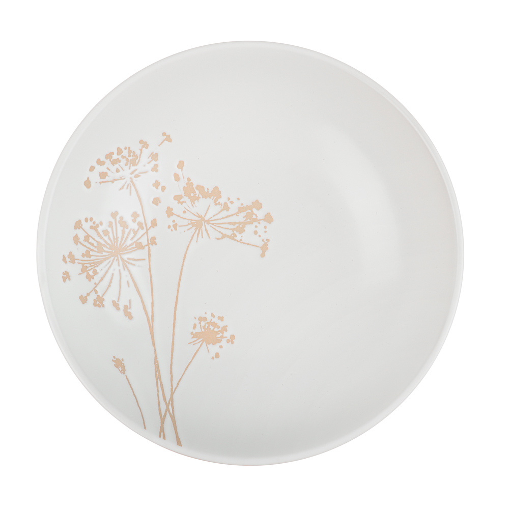 MILLIMI Амми Салатник, 20х5см, 700мл, белый, арт.№ 824-207