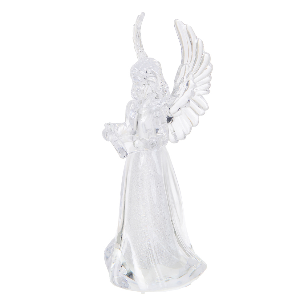 СНОУ БУМ Светильник декоративный LED в виде ангелочка, 5х11,5см, PS, 3хAG3, 1режим, мерцание, 4диз., арт.№ 185-120