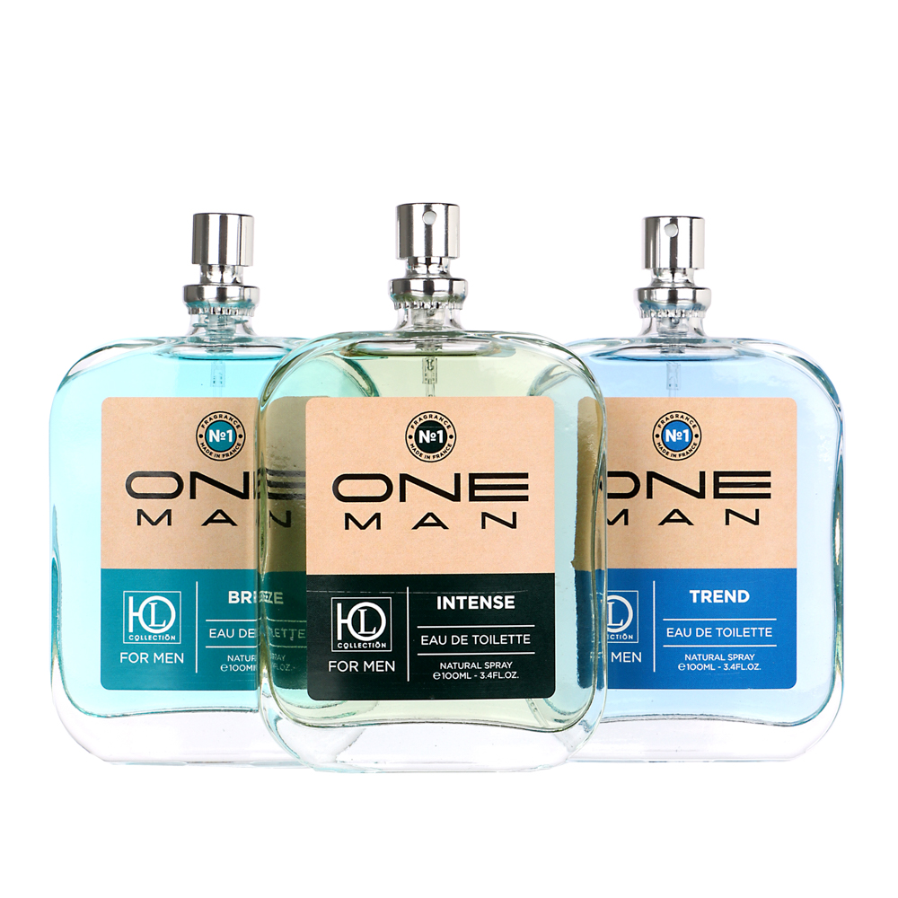 ТЕСТЕРЫ Набор 3шт ONE MAN Trend/Intense/Breeze Туалетная вода в ассортименте, арт.№ 313-296