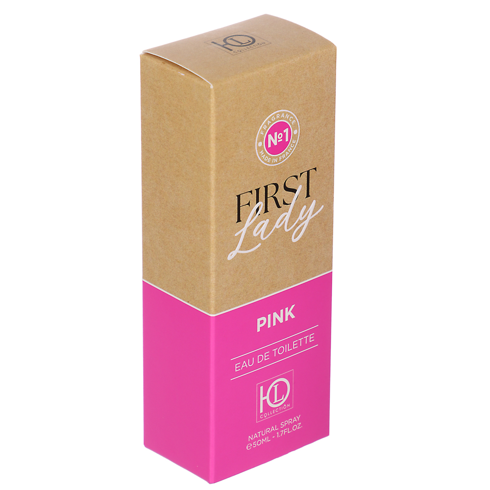 ЮL Туалетная вода женская First Lady Pink, 50 мл, арт.№ 313-297