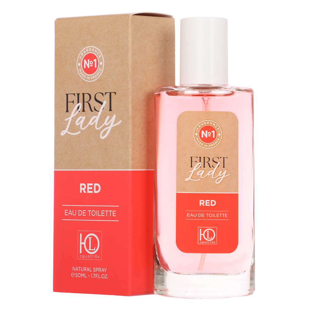 ЮL Туалетная вода женская First Lady Red, 50 мл, арт.№ 313-299