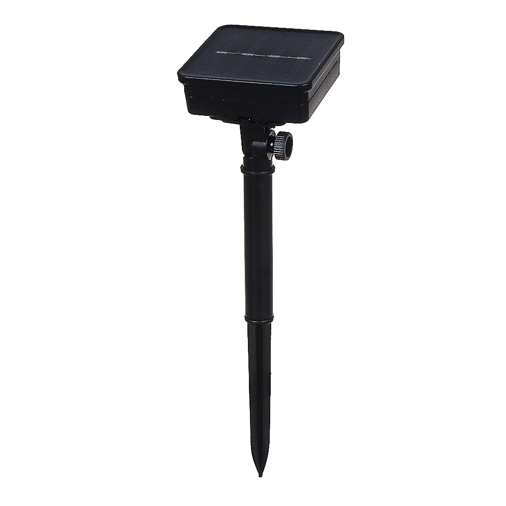 Уличная гирлянда на солнечной батарее Капля 7 м INBLOOM, 25 LED, свечение шампань, 2 режима, провод ПВХ зеленый, 2V 80 mA, 1.2V 600 mAh, арт.№ 185-180