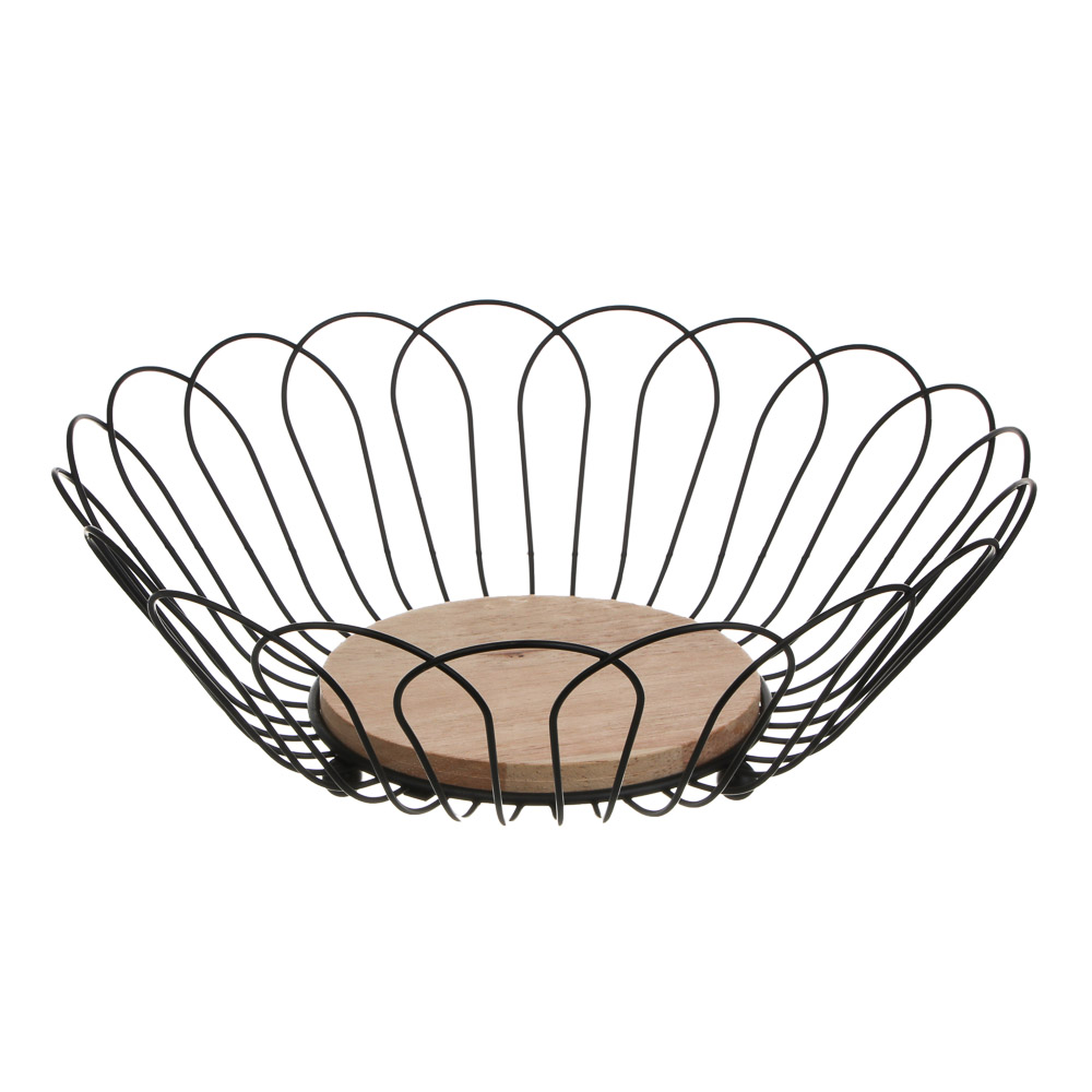 Корзина для фруктов тм Vetta углеродистая сталь, 14x27x9см, арт.№ 827-131