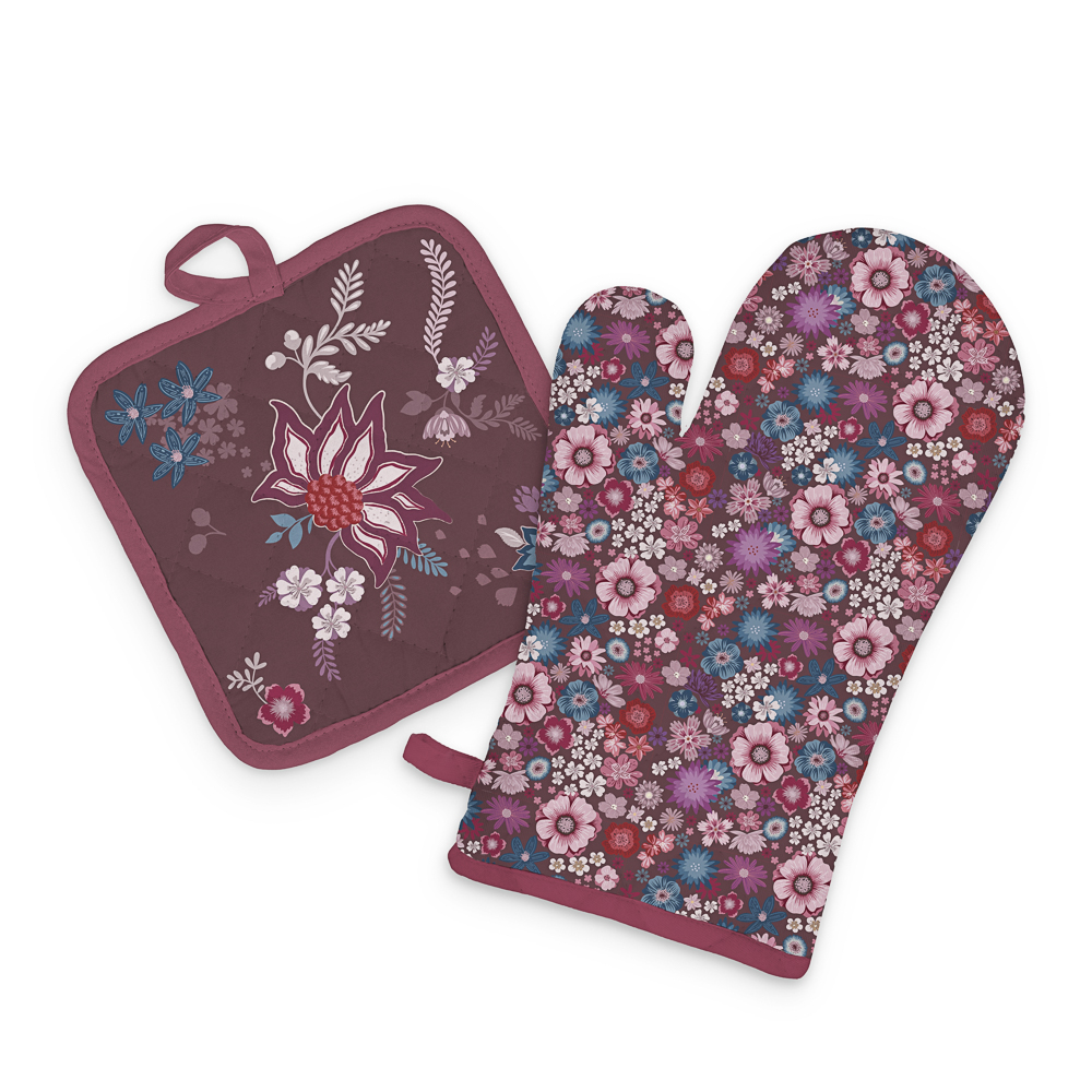 Прихватка тм PROVANCE Бургунди 18х18см, 100% хлопок, арт.№ 493-177