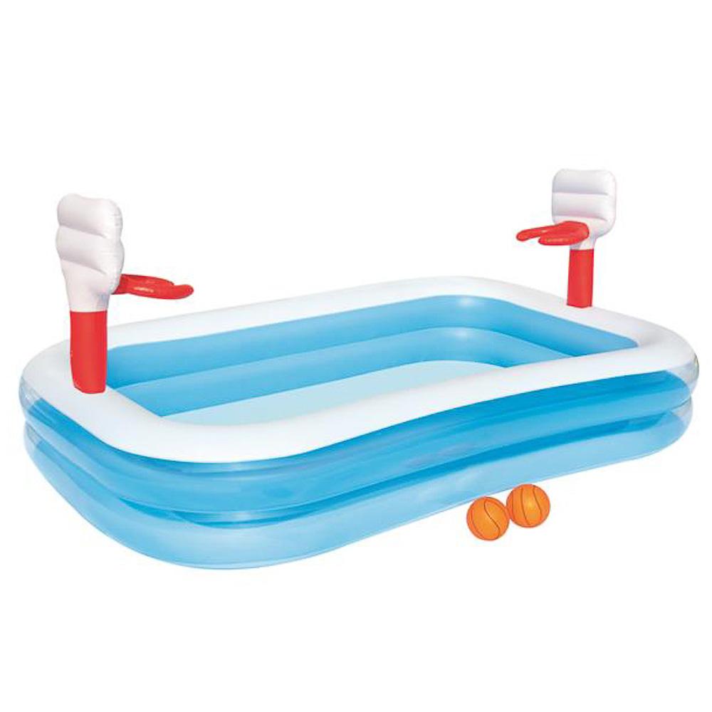 BESTWAY Бассейн игровой "Баскетбол", PVC, 251х168х102см , 54122, арт.№ 029-030